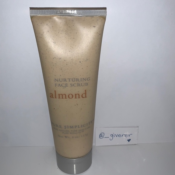 Pure Simplicity Almond Nourishing Face Scrub - Picture 2 of 9